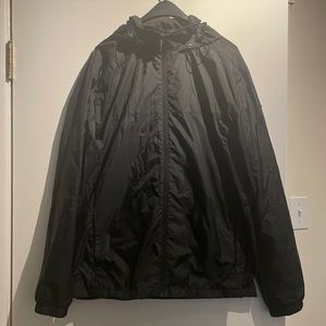 Van’s Men’s Black Windbreaker/Raincoat